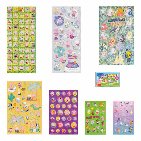 Set di super adesivi Totum - Peppa Pig
