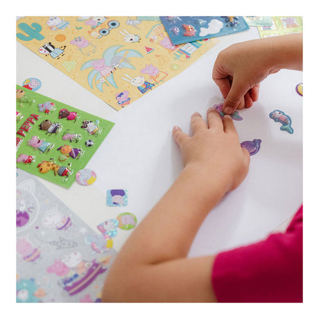 Set di super adesivi Totum - Peppa Pig