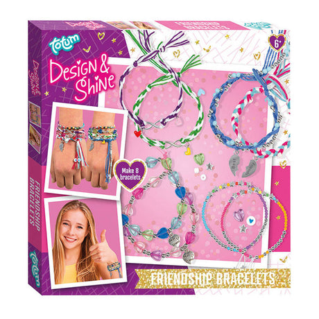 Realizzare braccialetti dell'amicizia Totum, 8 braccialetti