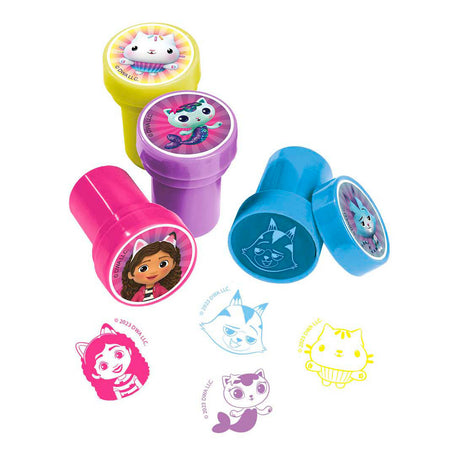 Set di timbri per la casa delle bambole Totum Gabby, 10 pezzi.