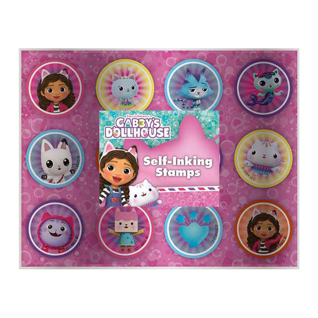 Set di timbri per la casa delle bambole Totum Gabby, 10 pezzi.