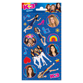 Foglio adesivo Totum glitter k3