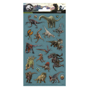 Foglio di adesivi Totum Jurassic World