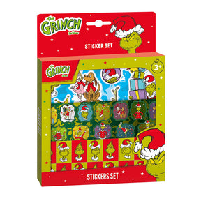 Set di adesivi totum del gruppo creativo artigianale Grinch