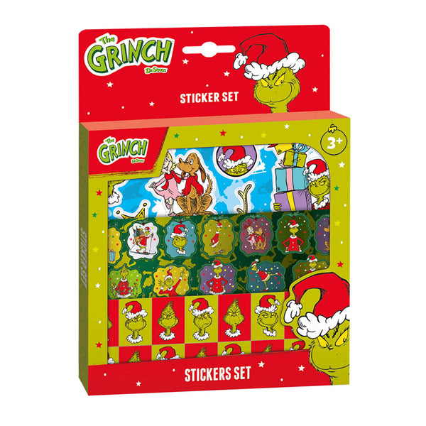 Set di adesivi totum del gruppo creativo artigianale Grinch