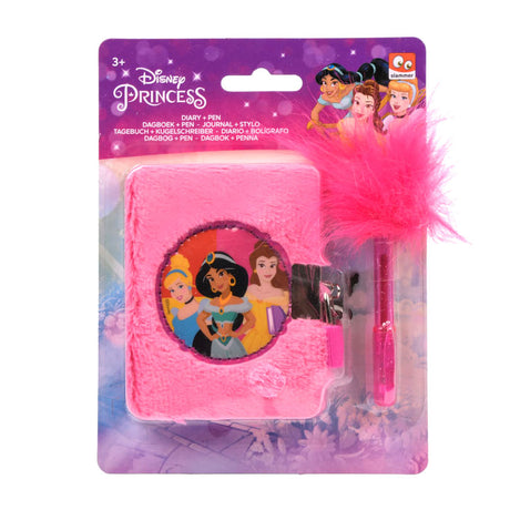 Peluche diario delle principesse Disney Canenco con penna