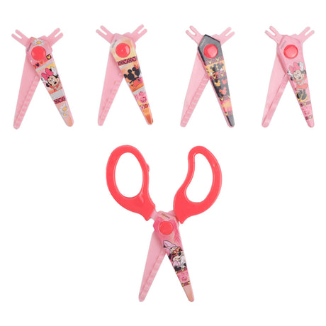 Forbici dentellatrici Canenco Minnie Mouse con 5 lame seghettate