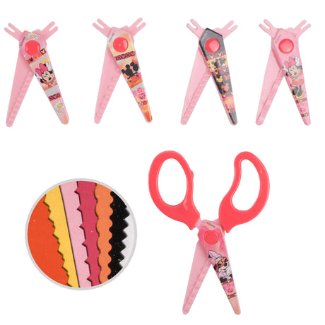 Forbici dentellatrici Canenco Minnie Mouse con 5 lame seghettate