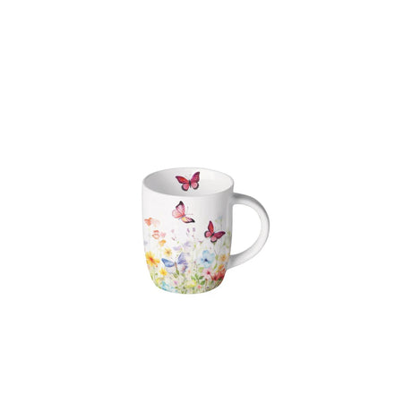 Tazza Ambiente 0,2 l farfalle in campo bianco