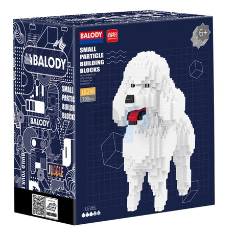 Barboncino Balody con nanoblocchi mini mattoncini lego 790 parti