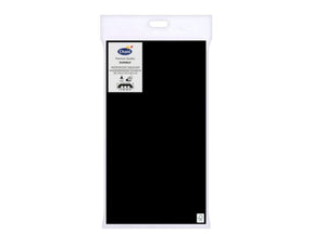 Tovaglia Duni nera 138x220cm seta fsc