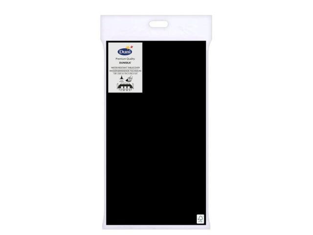 Tovaglia Duni nera 138x220cm seta fsc