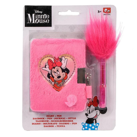 Slammer Minnie Diary Plush Incl. Penna