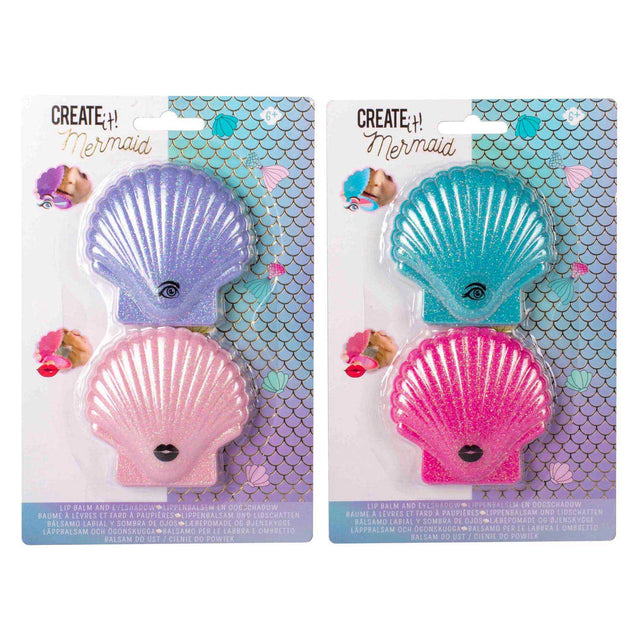 Crealo! trucco labbra e occhi da sirena, 2pz.