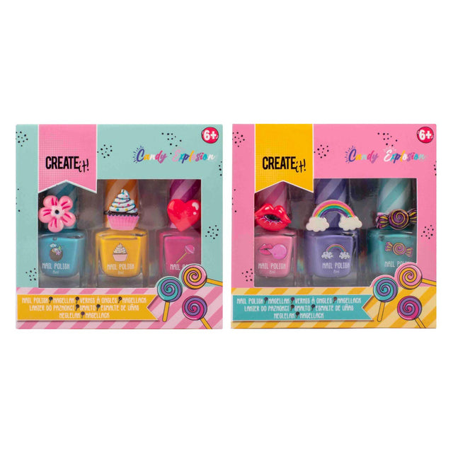 Crea! Smalto per unghie Explosion Candy, 3 °.