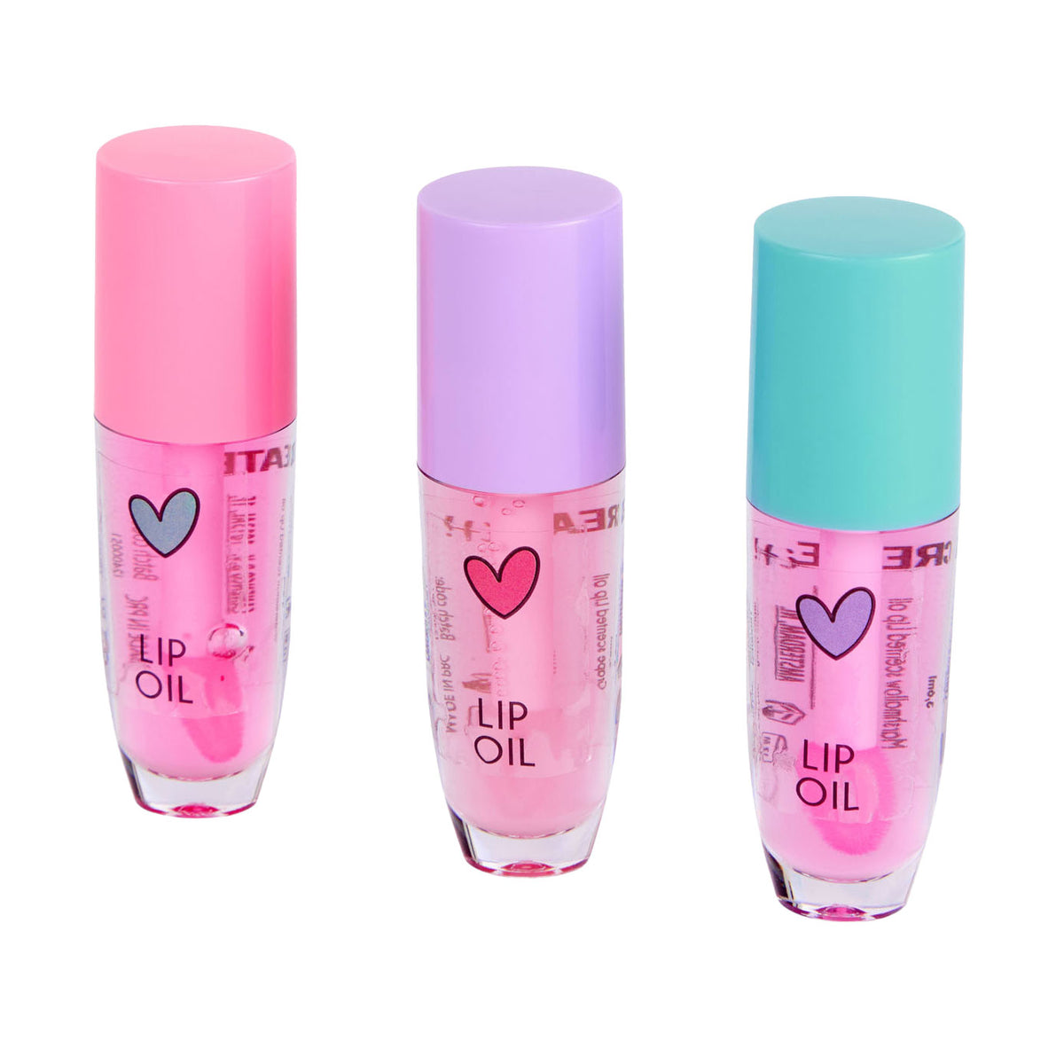 Crealo! olio per labbra, 3 pz.