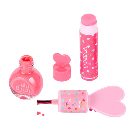 Custodia per trucchi Canenco lulu blush trasparente
