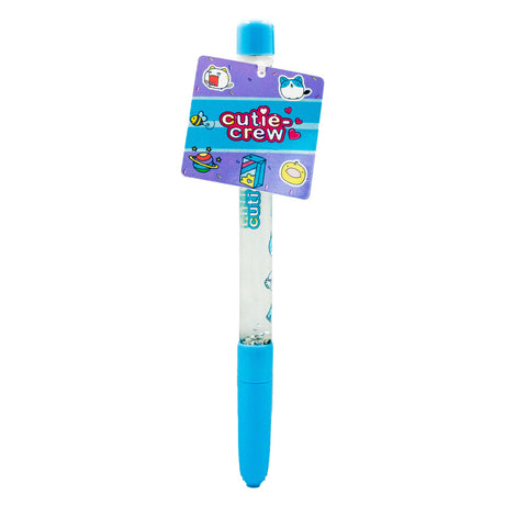 Canenco cutie crew pen acqua glitter