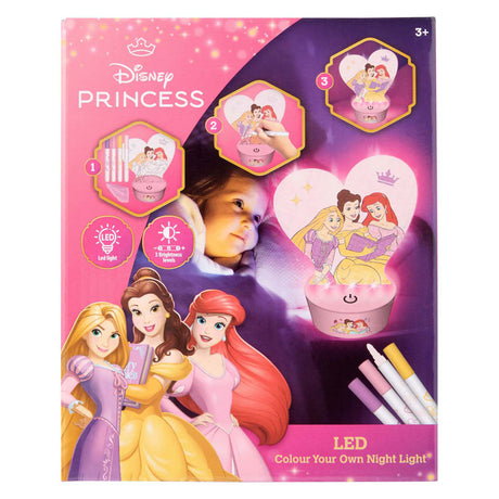 Canenco Disney Princess crea la tua luce notturna a LED