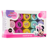 Set timbri Canenco Minnie Mouse, 15 pezzi.