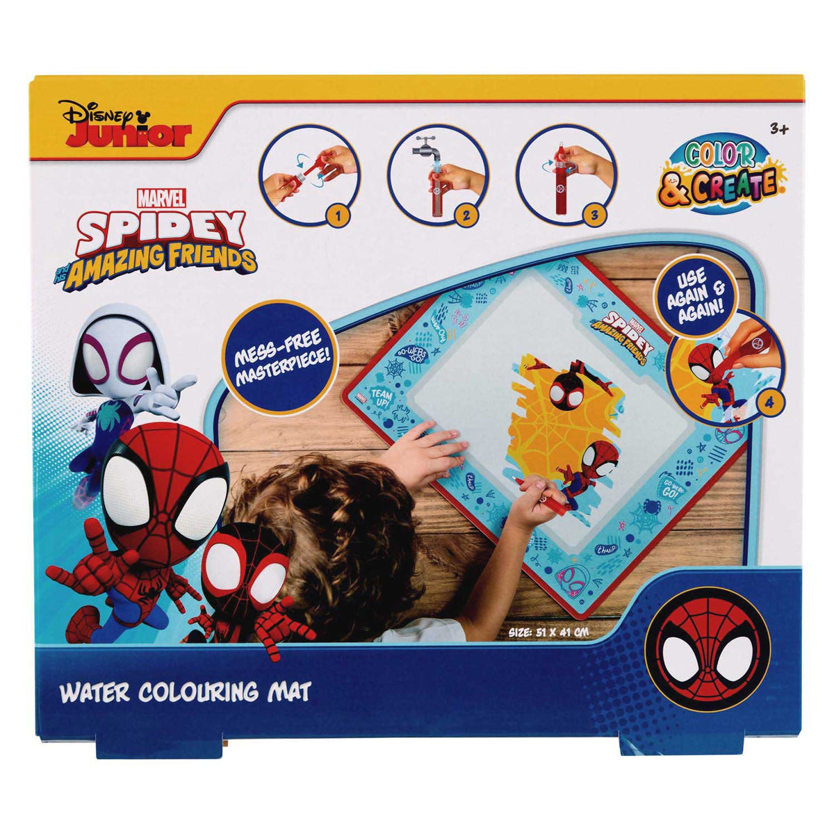 Tappetino per acquarello Canenco spidey