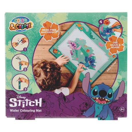 Tappeto gioco acquerello punto Canenco, 51x41 cm