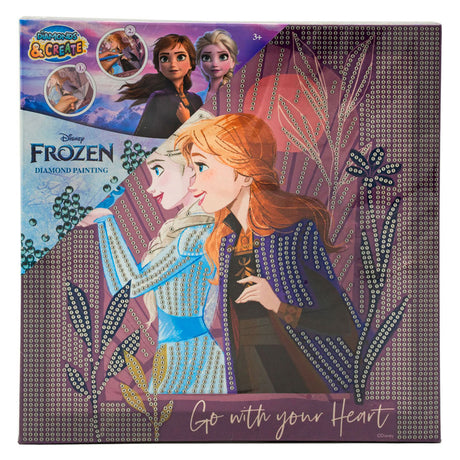 Disney Frozen Disney Princess Frozen pittura con diamanti su tela xl