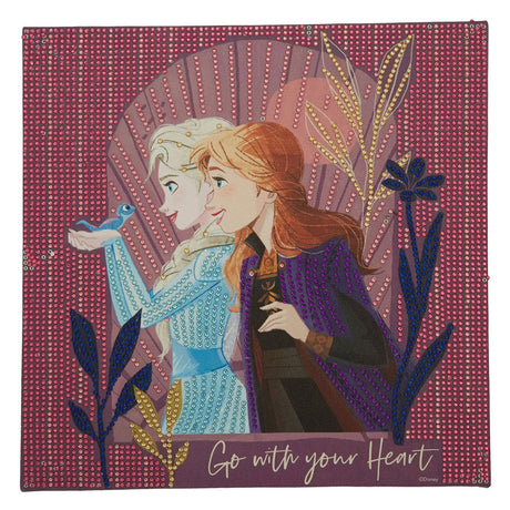 Disney Frozen Disney Princess Frozen pittura con diamanti su tela xl