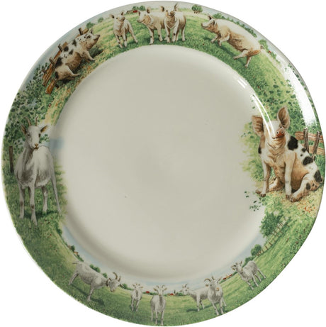 Wiebe van der Zee Piatto fattoria di Wiebe capra maiale ø25cm 6 pz