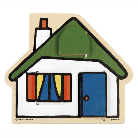 Giocattoli bambolino casa in legno