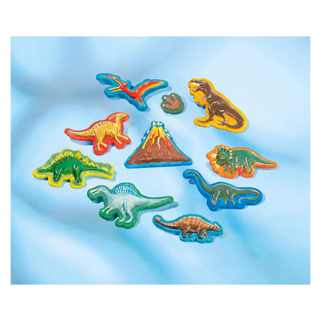 Totum Dinosaur Junior Craft Set gesso e pittura Set Dino Forever vernice per modelli con gesso, 6 colori di vernice – consiglio regalo per ragazzi