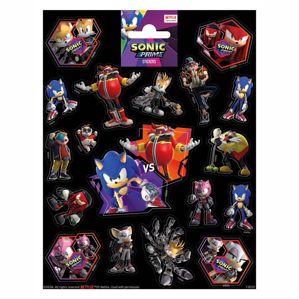 Foglio adesivo Totum Sonic