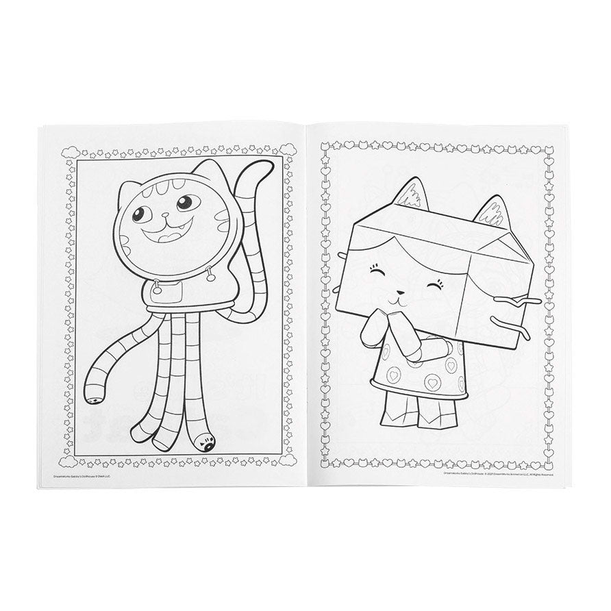 Totum Gabby's Dollhouse Colorbook