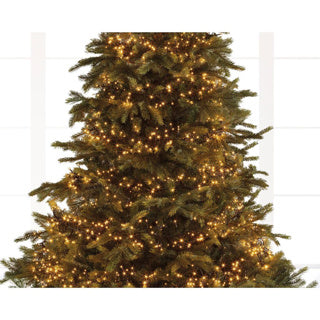 Kaemingk led cluster luci nero classico caldo l.130cm