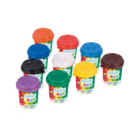 Set argilla - 10 colori di argilla - 22 pz.