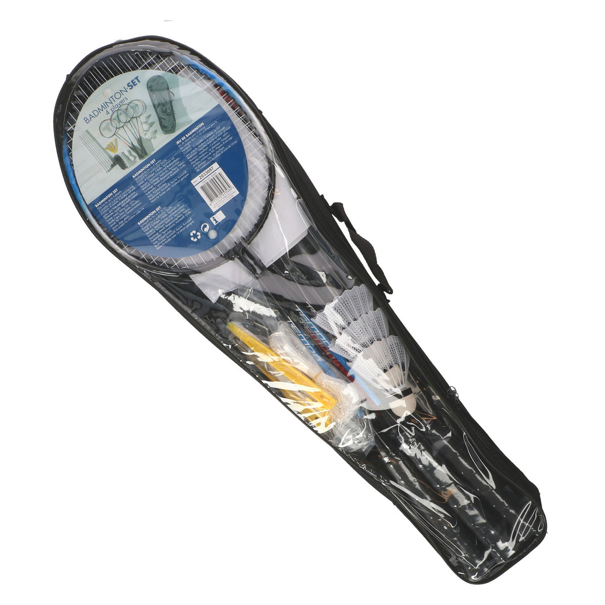 Set completo da badminton, 4 giocatori