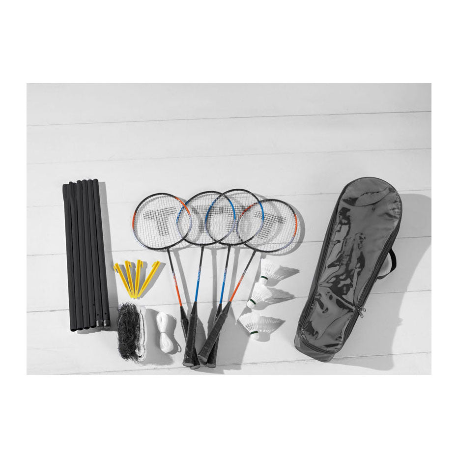 Set completo da badminton, 4 giocatori