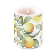 Candela Ambiente limoni piccoli ø7,5xh8cm