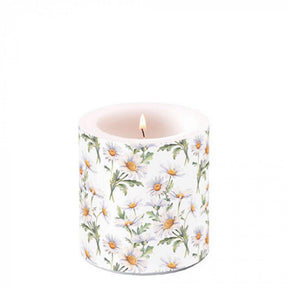 Candela Ambiente piccole bellissime margherite