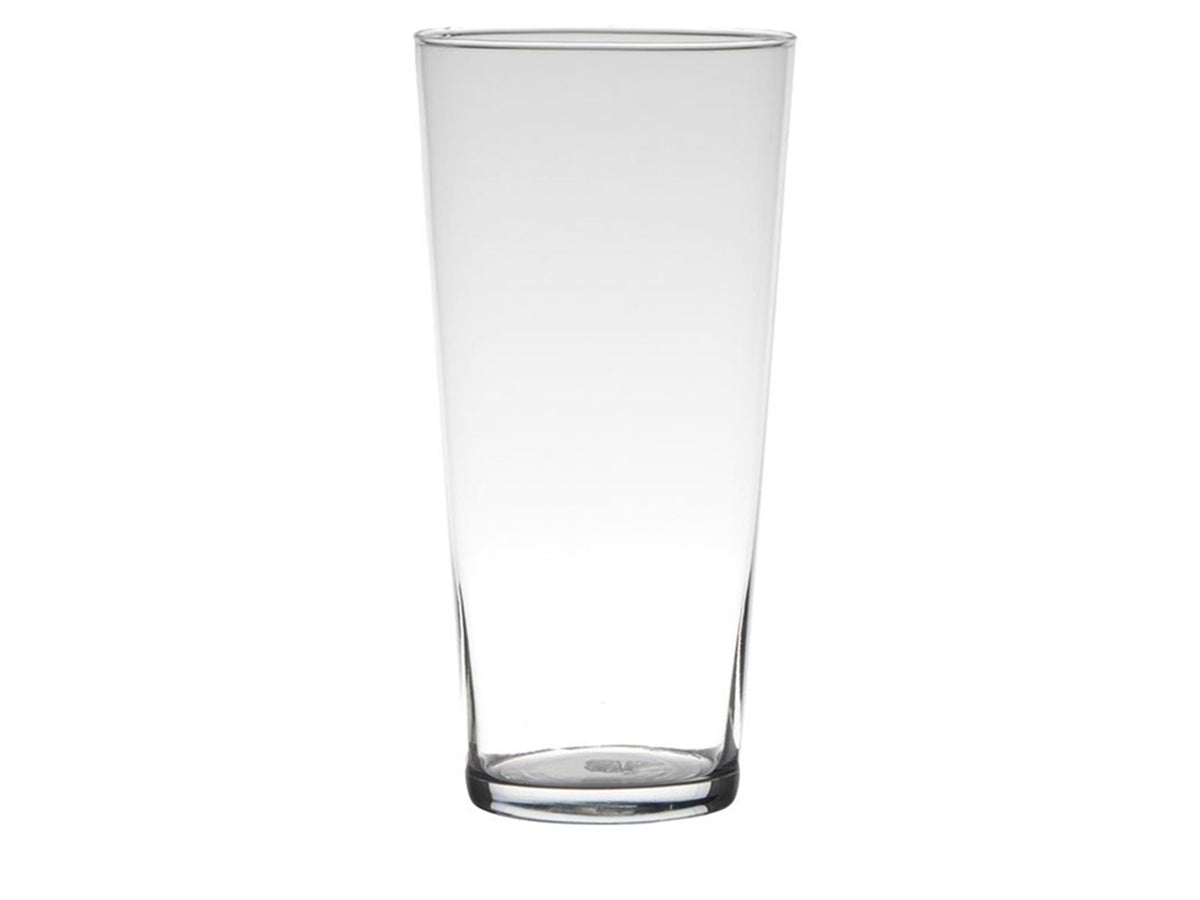 Vaso Hakbijl Essentials in vetro conico ø16xh29cm