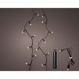 Kaemingk led duracharge luci di base 8 funzioni effetto scintillante per esterni 367,5 cm
