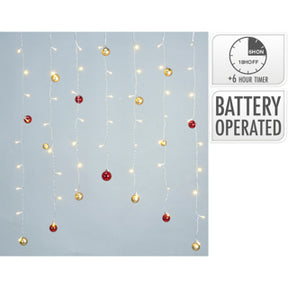 Tenda LED palla di Natale 74led