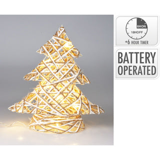 No brand albero led 30 cm grigio | 12 pezzi