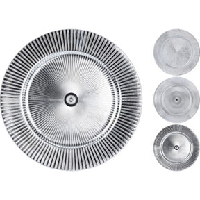 Sottopiatto 33cm argento 3ass