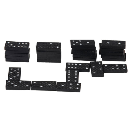 Set domino in legno Eddy Toys, 28 pezzi.