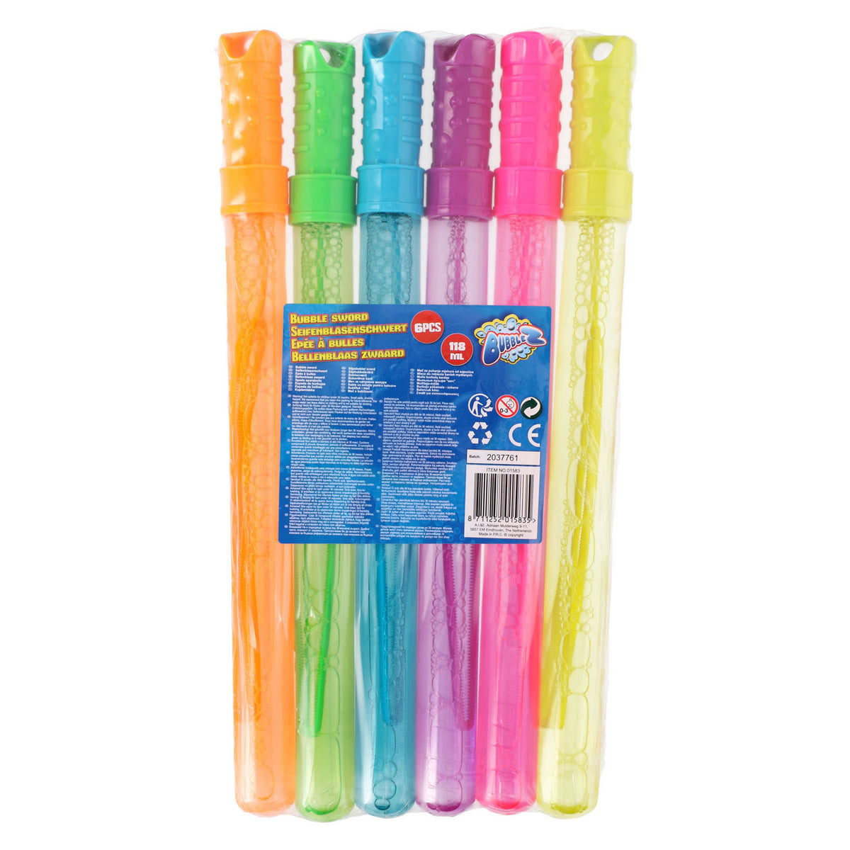Set di spade a bolle d'aria 6 pezzi 34 cm 118 ml