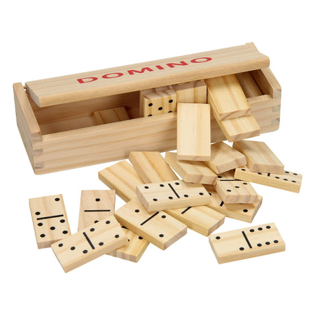 Eddy Toys domino in legno naturale