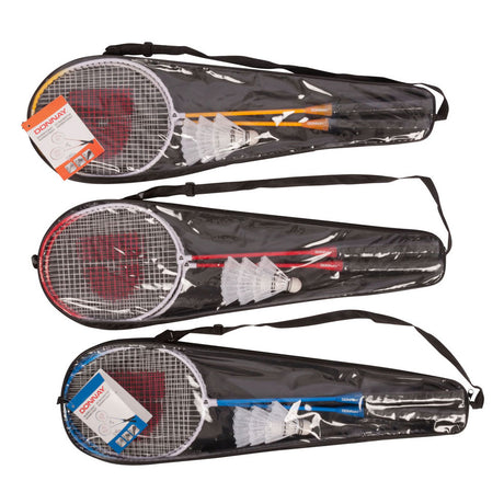 Set da badminton donnay basic 5 pezzi assortiti