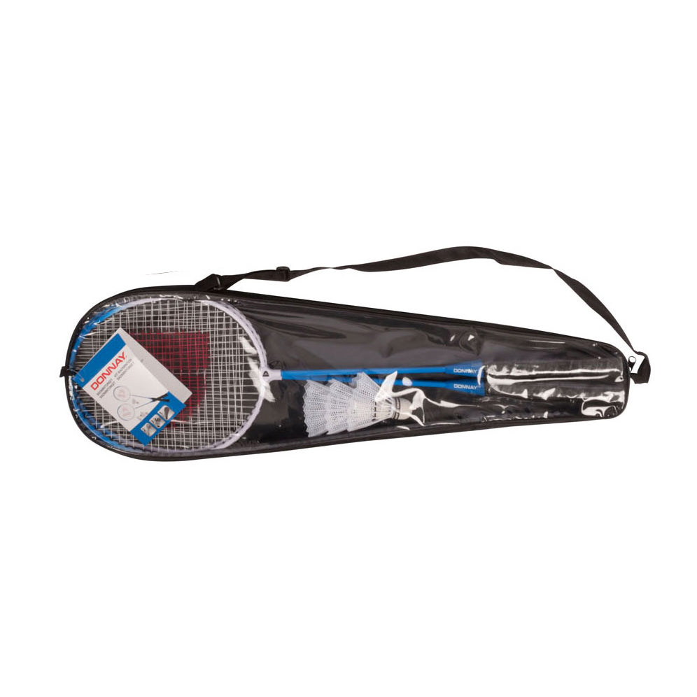 Set da badminton donnay basic 5 pezzi assortiti