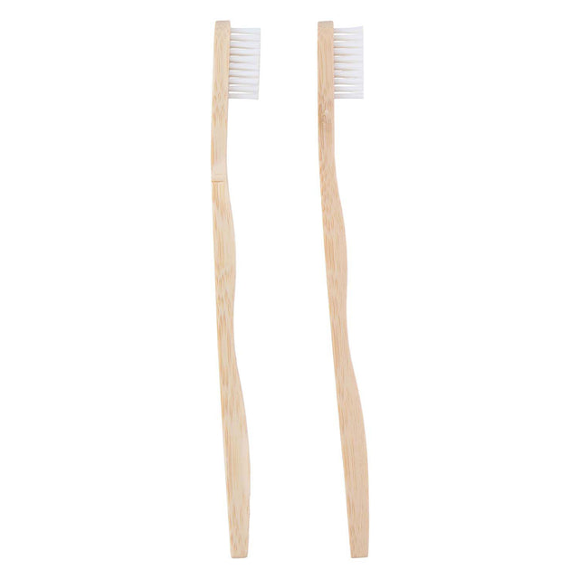 Spazzolino da denti in bambù, 2 pz.